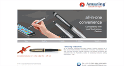 Desktop Screenshot of amazingpen.com